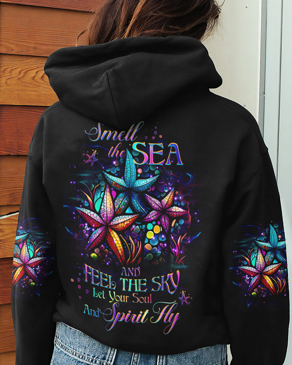 BLISSCORNERS SMELL THE SEA AND FEEL THE SKY ALL OVER PRINT