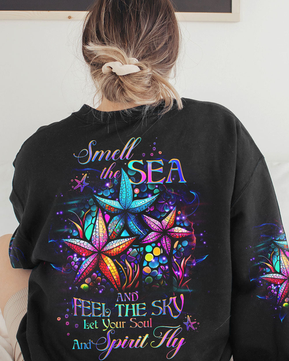 BLISSCORNERS SMELL THE SEA AND FEEL THE SKY ALL OVER PRINT