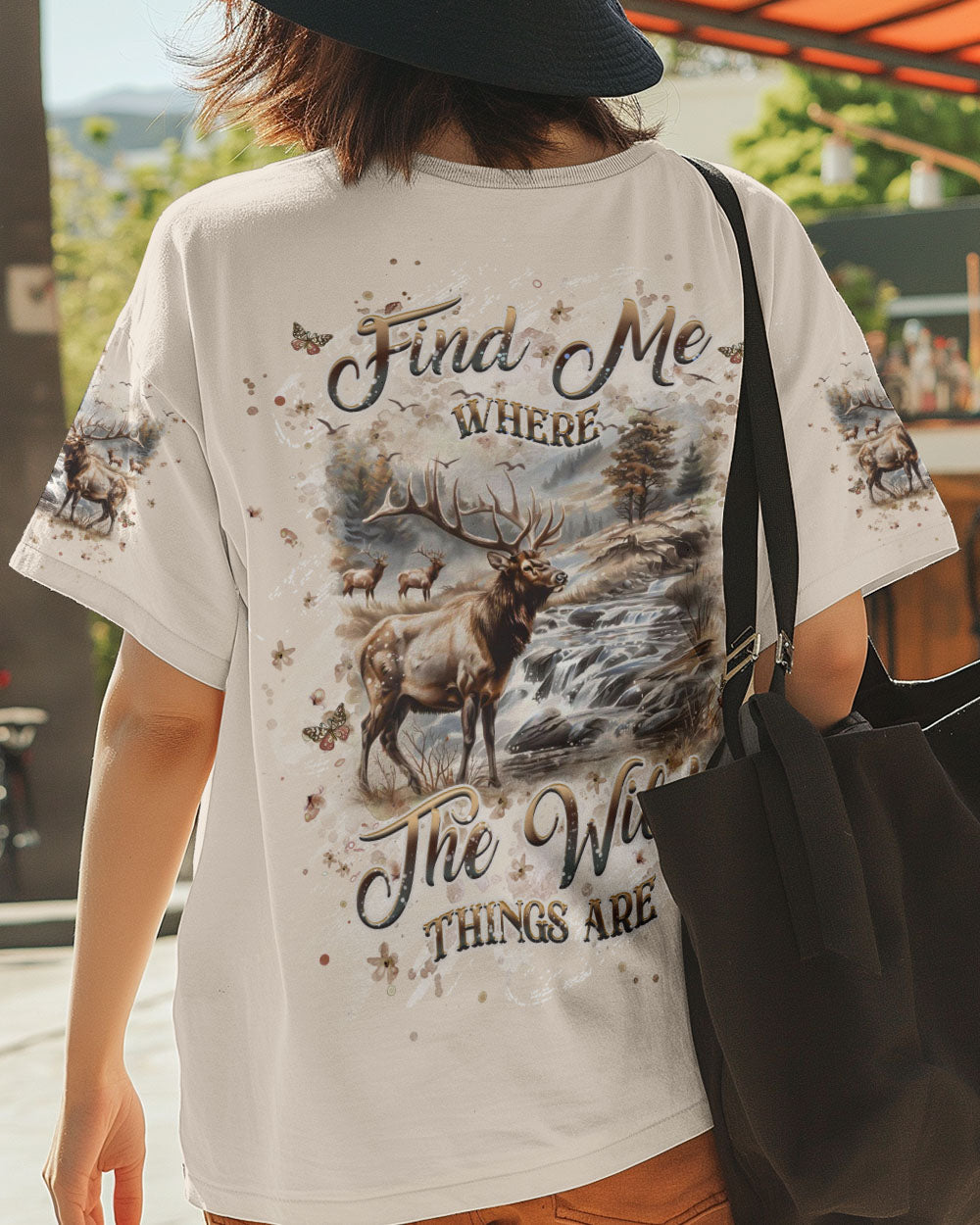 BLISSCORNERS FIND ME WHERE THE WILD THINGS ARE ALL OVER PRINT