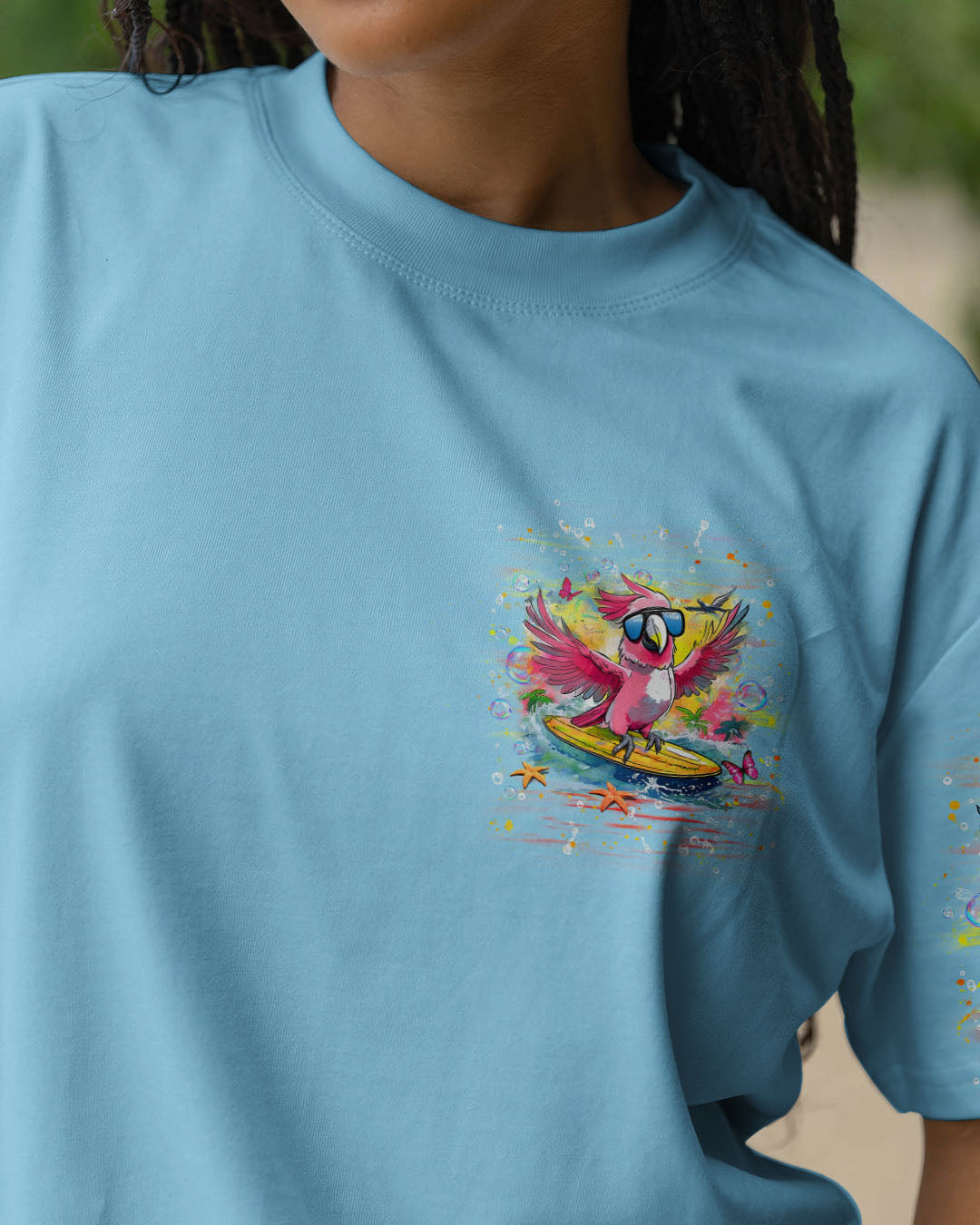 BLISSCORNERS RIDE THE WAVE STAY SALTY ALL OVER PRINT