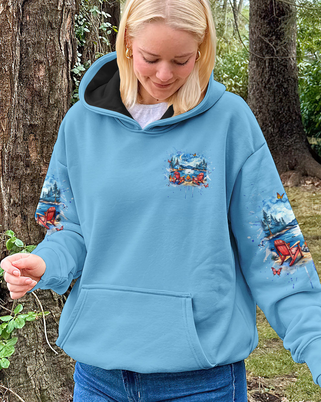 BLISSCORNERS MAKING MEMORIES ONE CAMPFIRE AT A TIME ALL OVER PRINT