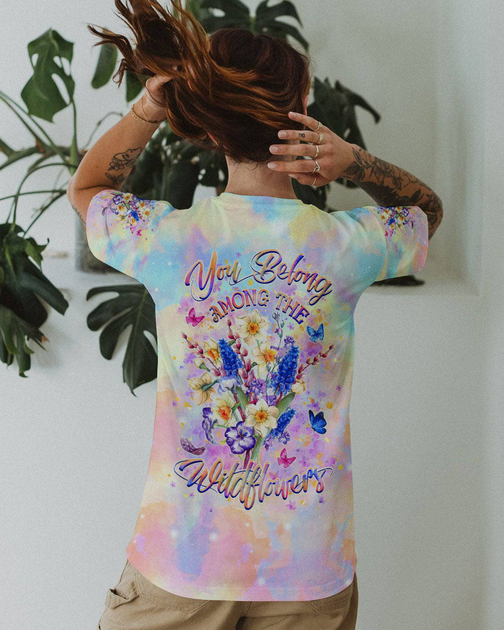 BLISSCORNERS YOU BELONG AMONG THE WILDFLOWERS ALL OVER PRINT