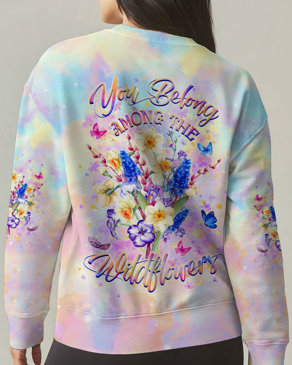 BLISSCORNERS YOU BELONG AMONG THE WILDFLOWERS ALL OVER PRINT