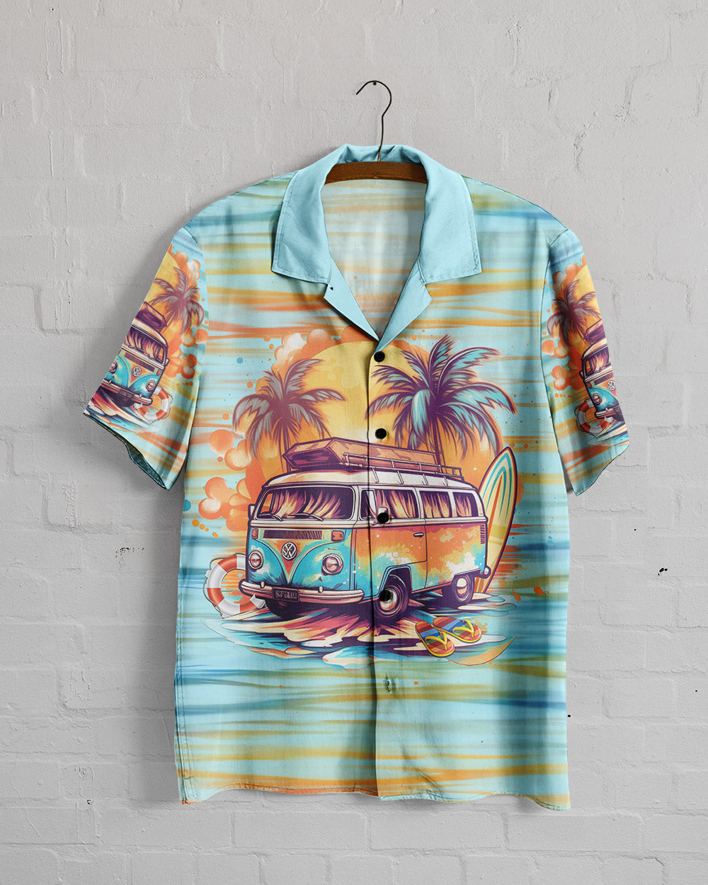 BLISSCORNERS SANDY TOES SUNKISSED NOSE HAWAIIAN SHIRT