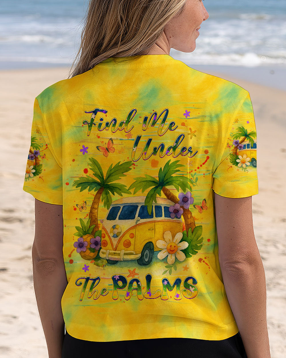 BLISSCORNERS FIND ME UNDER THE PALMS ALL OVER PRINT