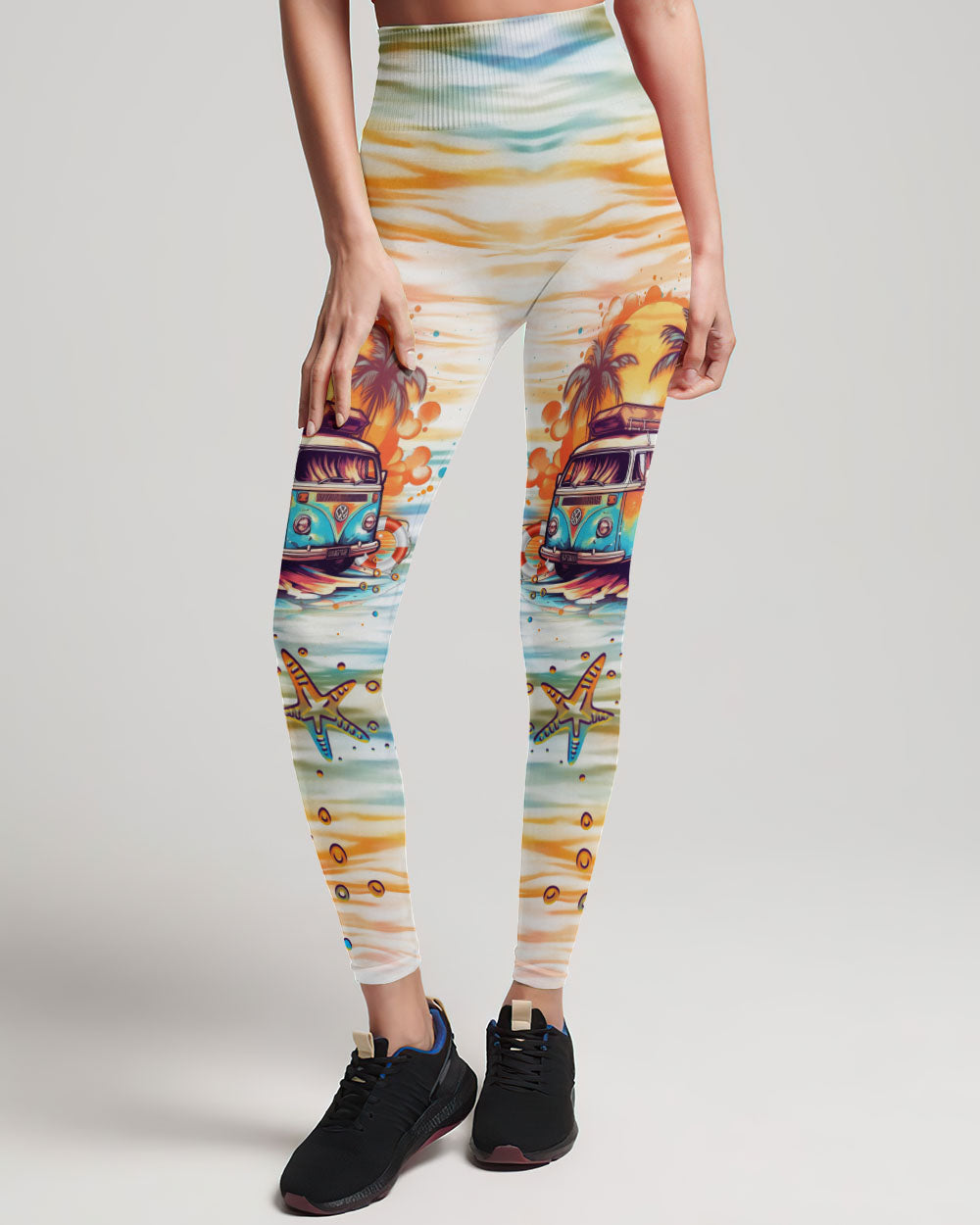 BLISSCORNERS SAND UNDER MY FEET WIND IN MY HAIR ALL OVER PRINT