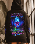 BLISSCORNERS AND INTO THE FOREST I GO BIGFOOT ALL OVER PRINT