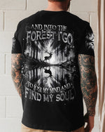 BLISSCORNERS AND INTO THE FOREST I GO ALL OVER PRINT