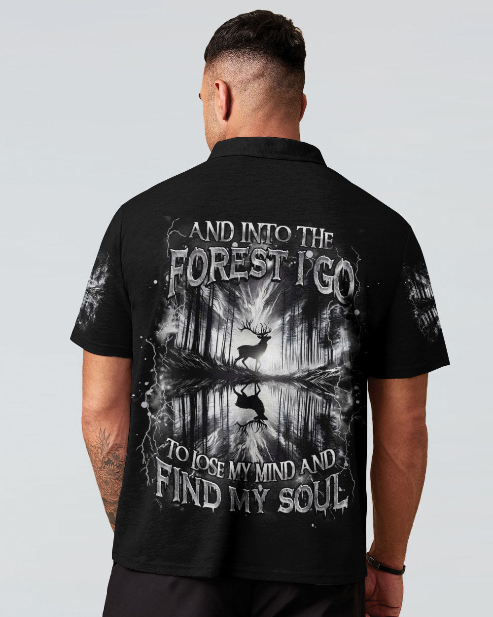 BLISSCORNERS AND INTO THE FOREST I GO ALL OVER PRINT