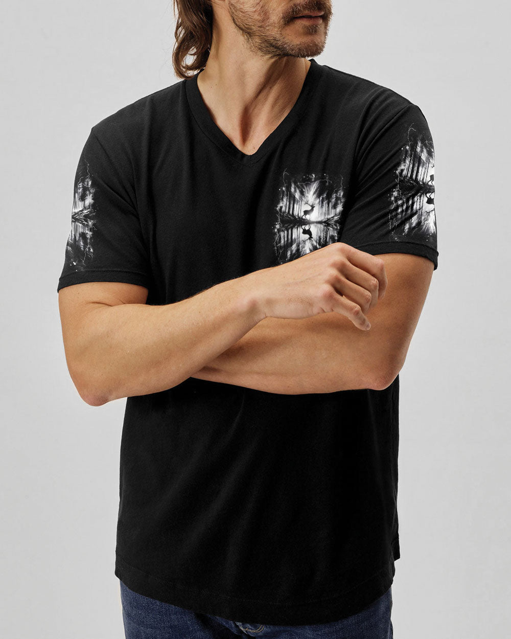 BLISSCORNERS AND INTO THE FOREST I GO ALL OVER PRINT