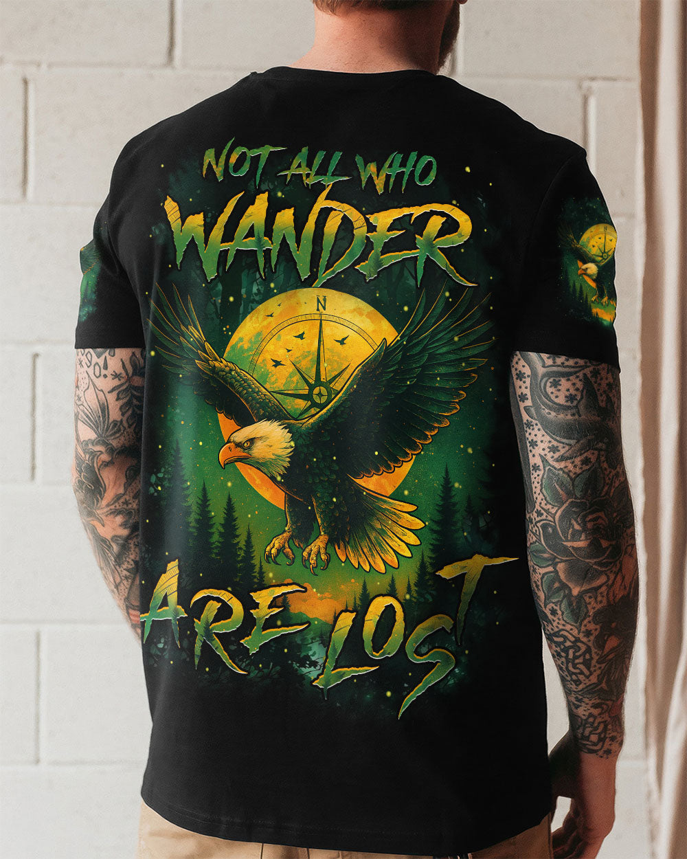 BLISSCORNERS NOT ALL WHO WANDER ARE LOST ALL OVER PRINT