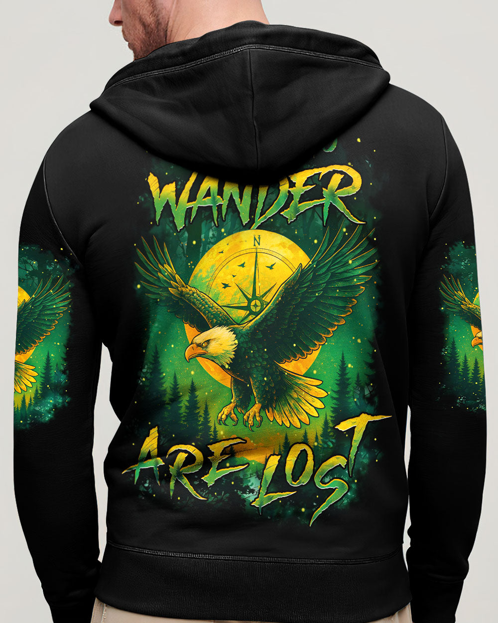 BLISSCORNERS NOT ALL WHO WANDER ARE LOST ALL OVER PRINT