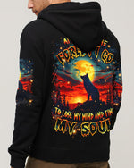 BLISSCORNERS AND INTO THE FOREST I GO WOLF ALL OVER PRINT