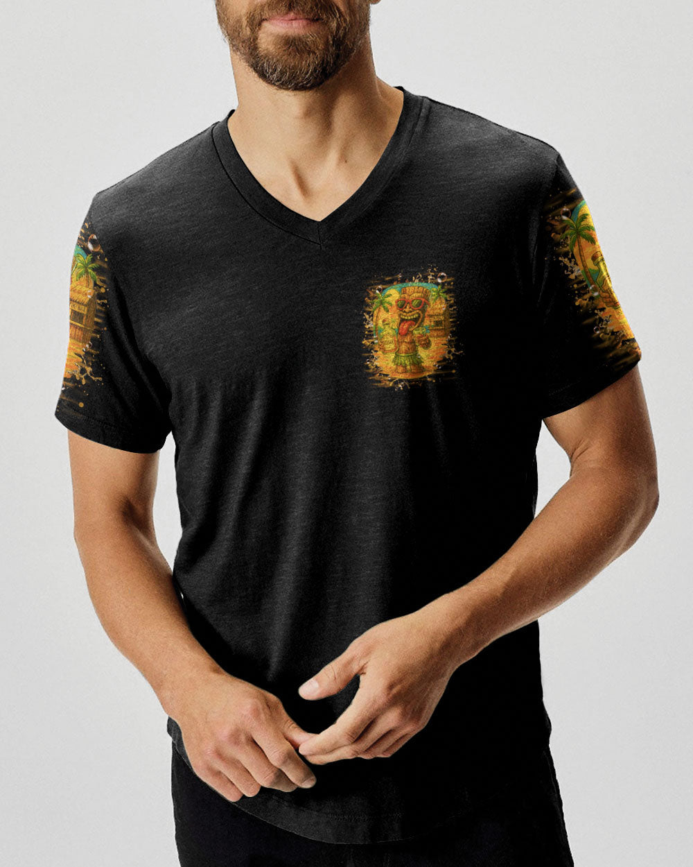 BLISSCORNERS I'M ON ISLAND TIME TIKI ALL OVER PRINT