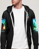 BLISSCORNERS AND INTO THE FOREST I GO BIGFOOT ALL OVER PRINT