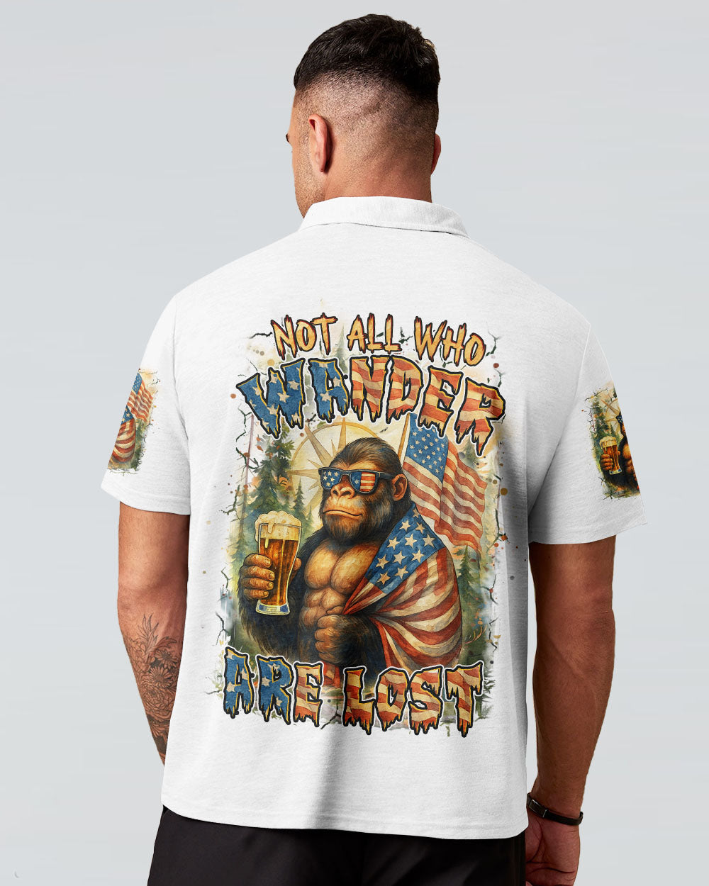 BLISSCORNERS NOT ALL WHO WANDER ARE LOST ALL OVER PRINT