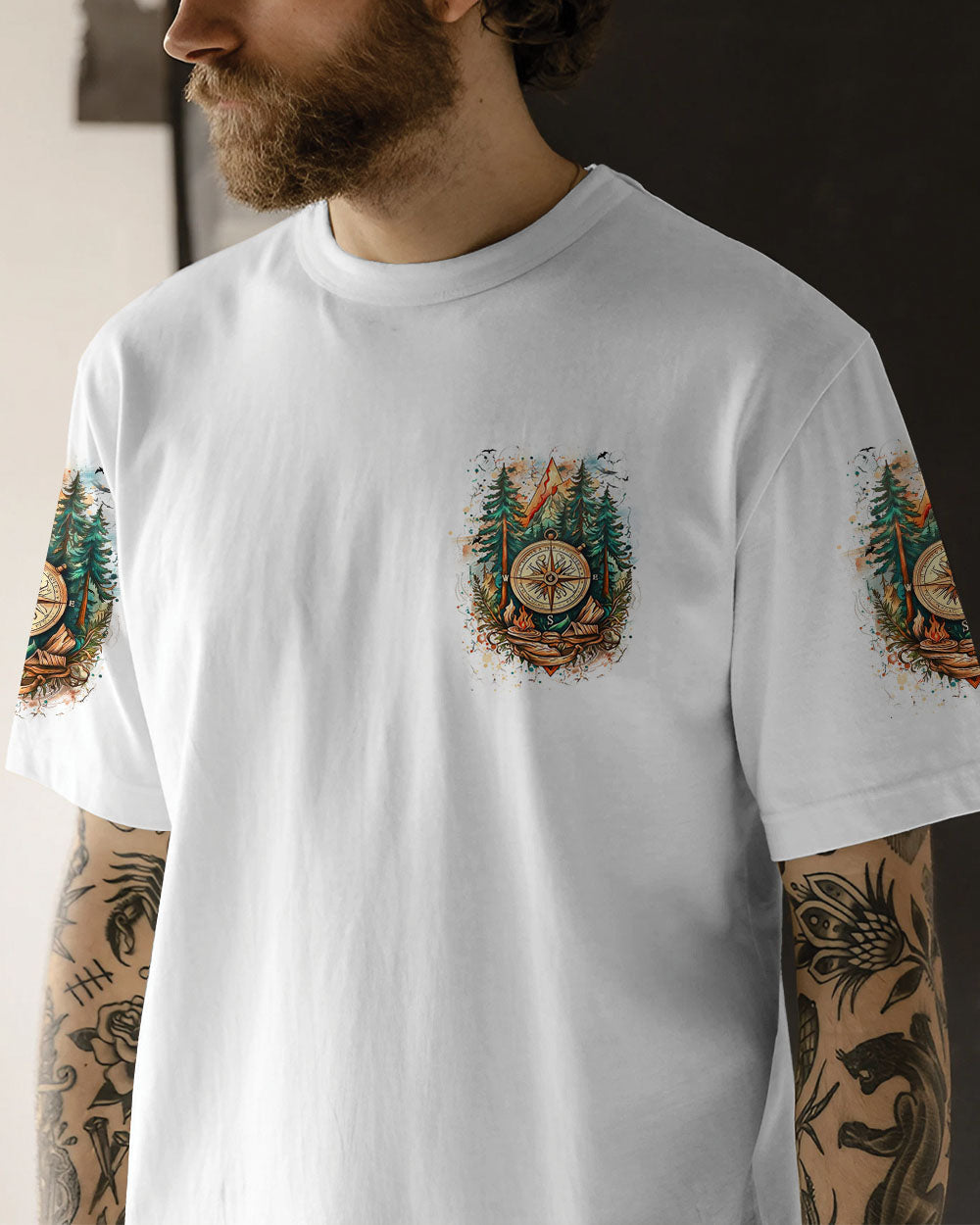 BLISSCORNERS NOT ALL WHO WANDER ARE LOST ALL OVER PRINT