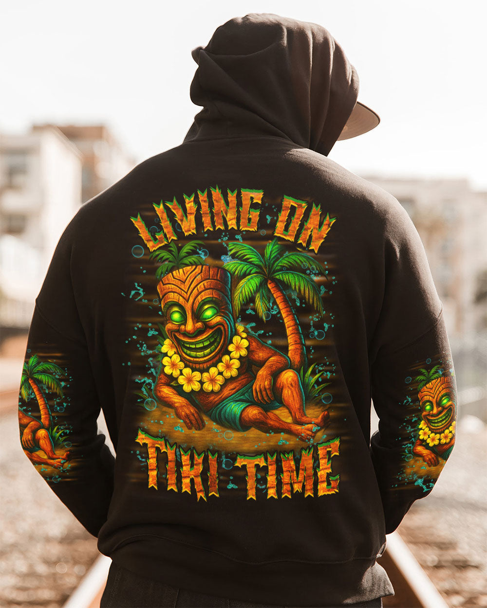 BLISSCORNERS LIVING ON TIKI TIME ALL OVER PRINT