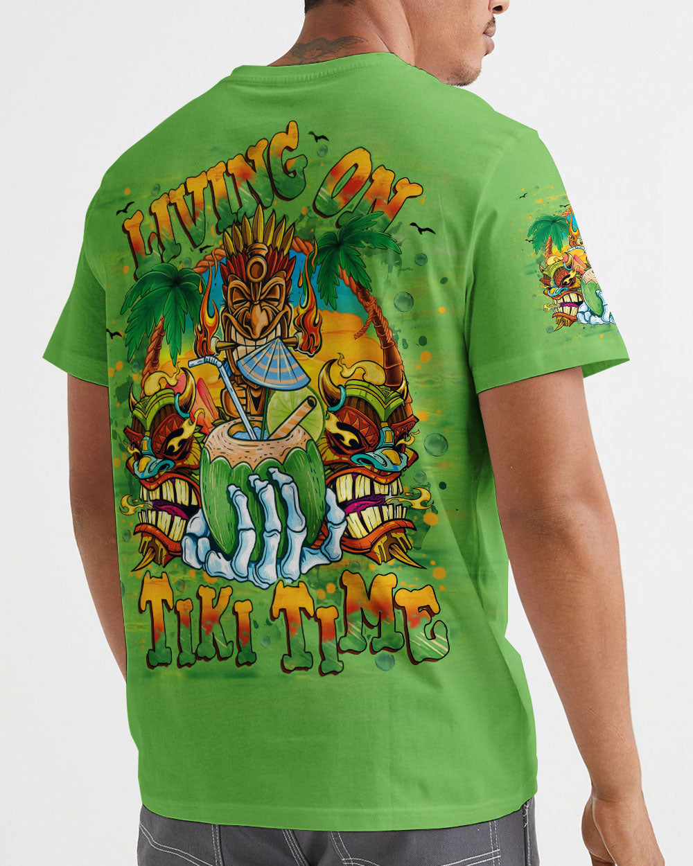 BLISSCORNERS LIVING ON TIKI TIME ALL OVER PRINT