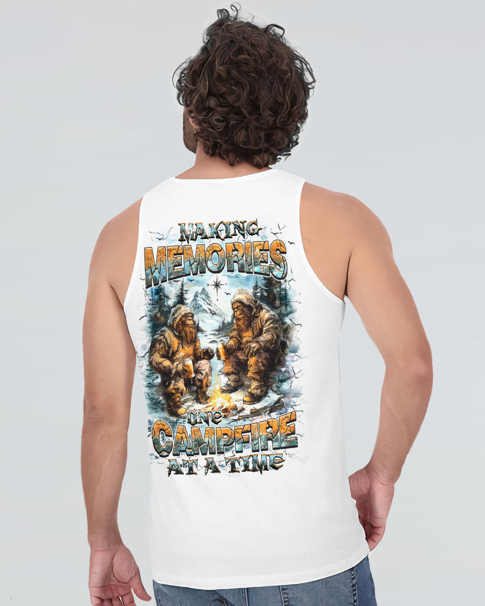 BLISSCORNERS MAKING MEMORIES ONE CAMPFIRE AT A TIME BIGFOOT ALL OVER PRINT