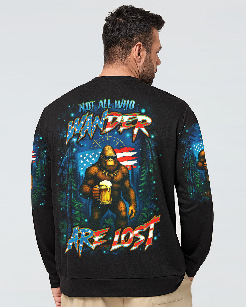 BLISSCORNERS NOT ALL WHO WANDER ARE LOST ALL OVER PRINT