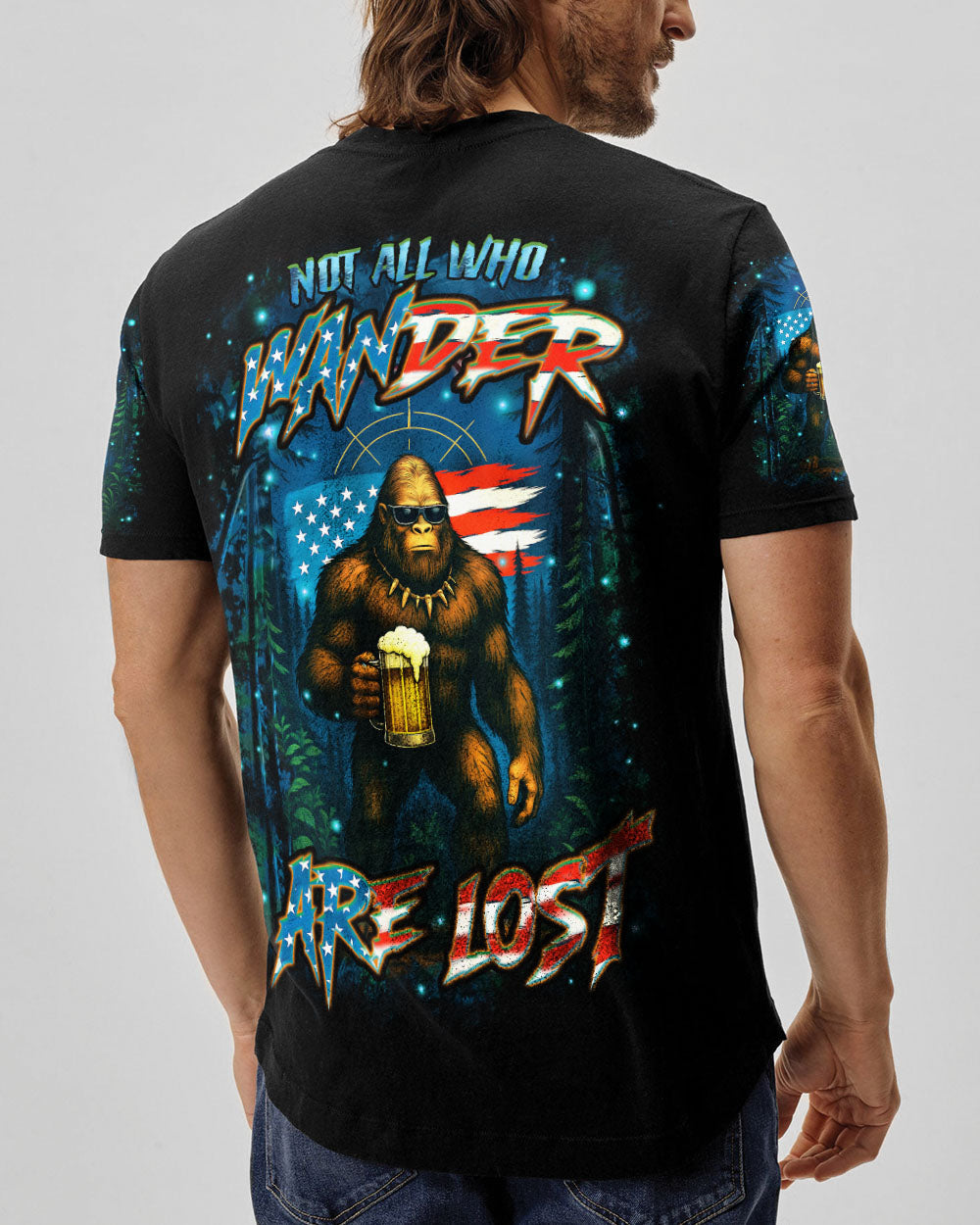 BLISSCORNERS NOT ALL WHO WANDER ARE LOST ALL OVER PRINT