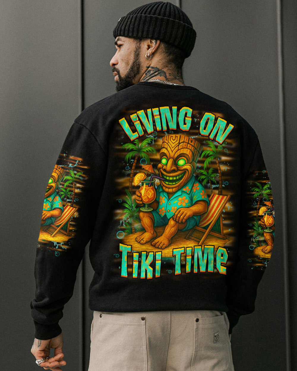 BLISSCORNERS LIVING ON TIKI TIME ALL OVER PRINT