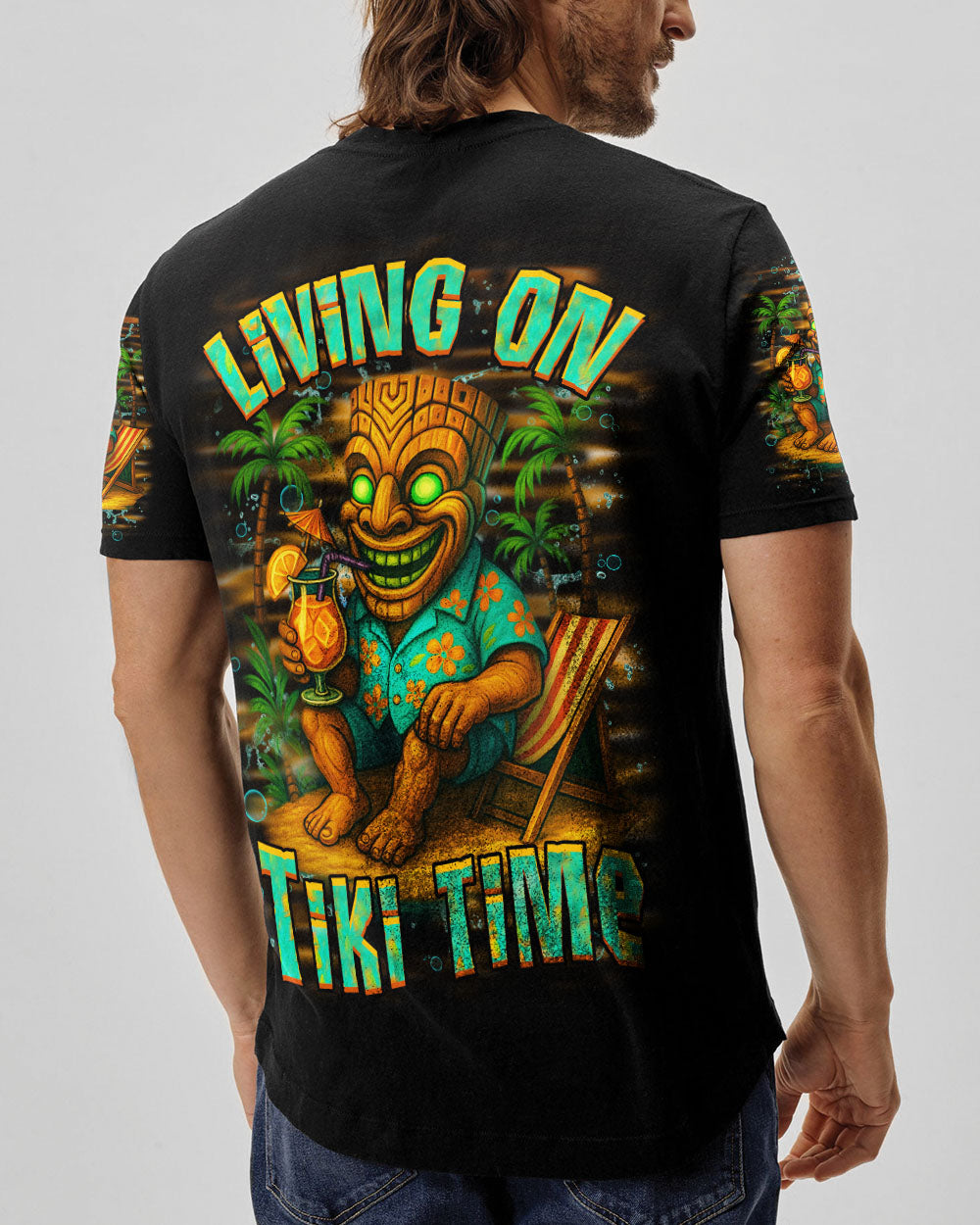 BLISSCORNERS LIVING ON TIKI TIME ALL OVER PRINT