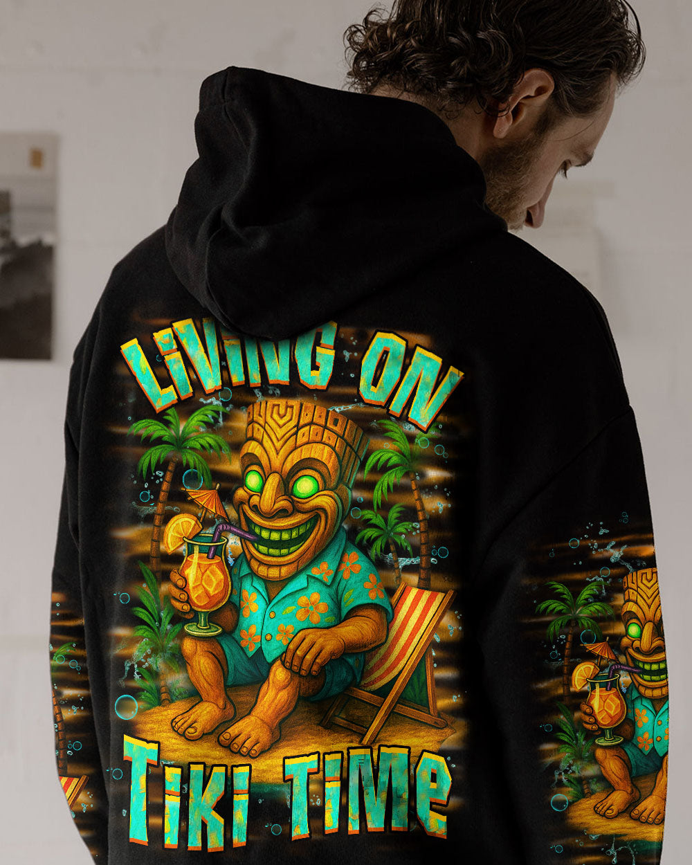 BLISSCORNERS LIVING ON TIKI TIME ALL OVER PRINT