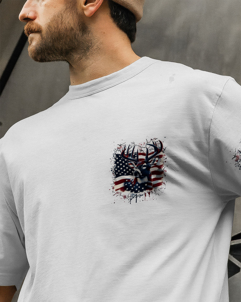 BLISSCORNERS THE CLOSER I GET TO NATURE DEER ALL OVER PRINT