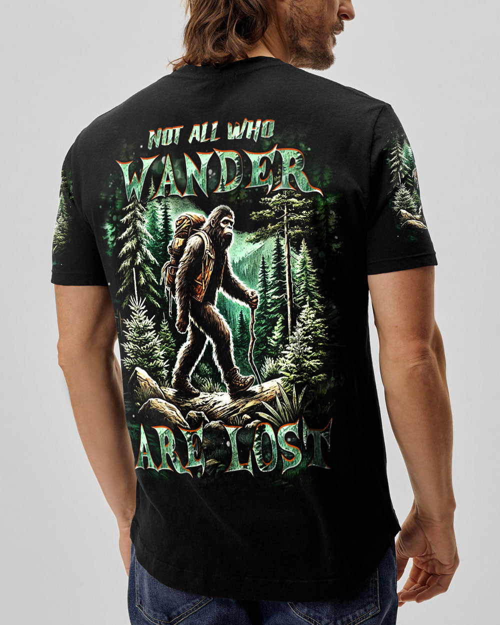 BLISSCORNERS NOT ALL WHO WANDER ARE LOST ALL OVER PRINT
