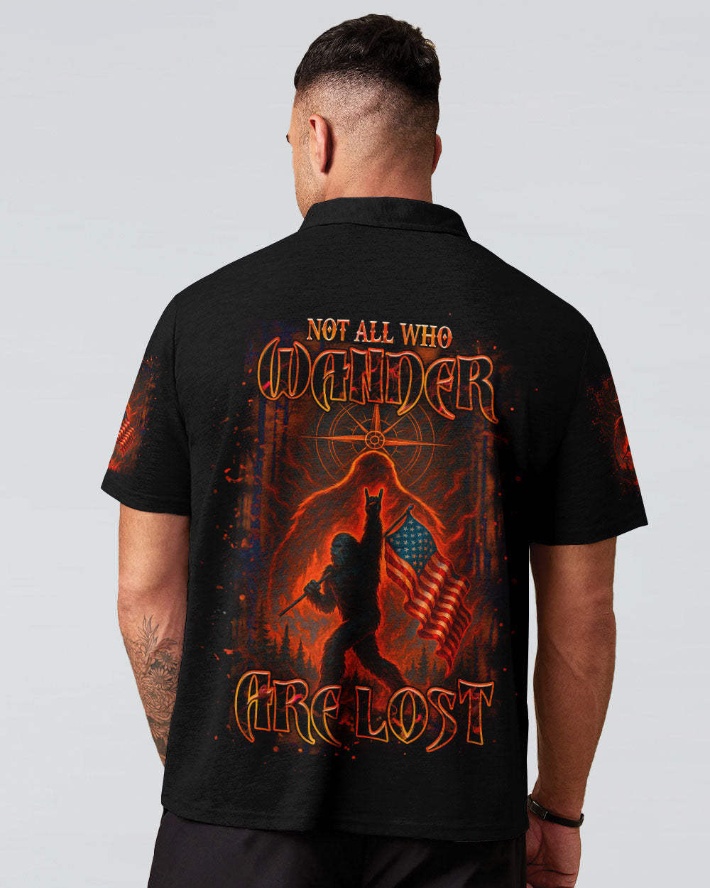 BLISSCORNERS NOT ALL WHO WANDER ARE LOST ALL OVER PRINT
