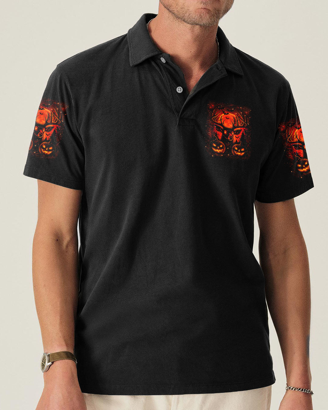 BLISSCORNERS HUNT OR BE HUNTED HALLOWEEN DEER ALL OVER PRINT