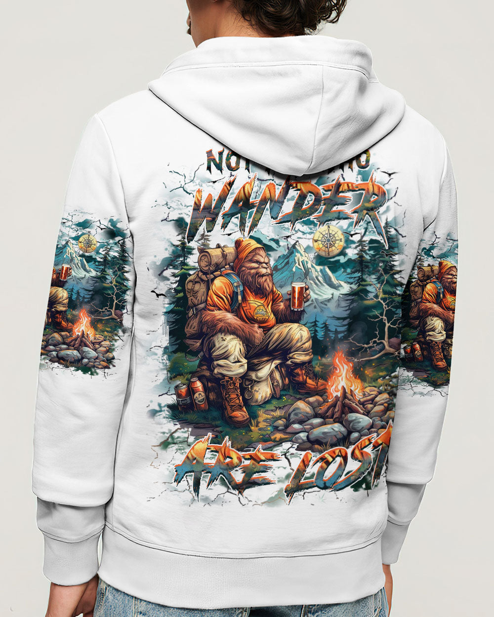BLISSCORNERS NOT ALL WHO WANDER ARE LOST ALL OVER PRINT
