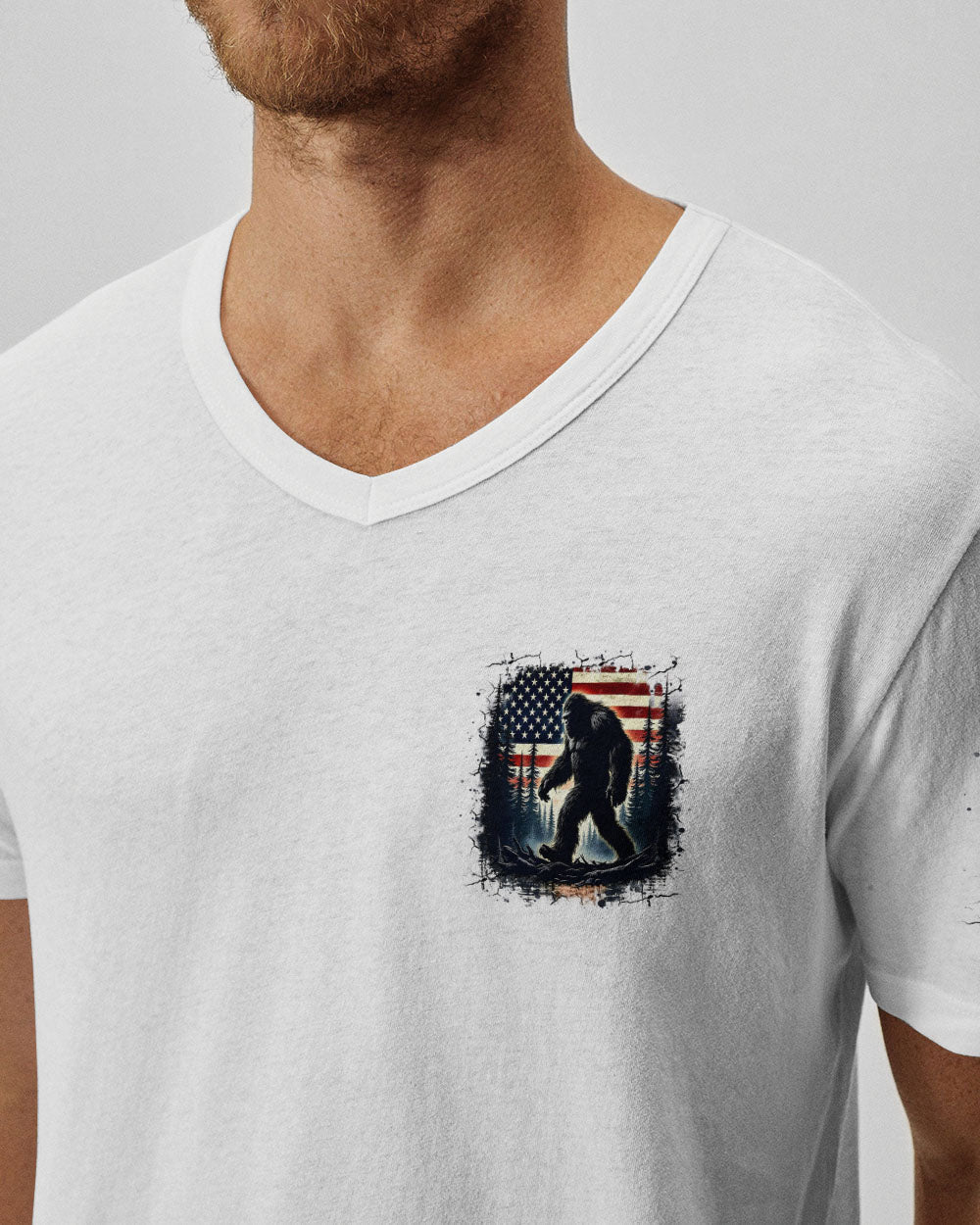 BLISSCORNERS NOT ALL WHO WANDER ARE LOST BIGFOOT ALL OVER PRINT