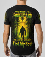 BLISSCORNERS AND INTO THE FOREST I GO BIGFOOT ALL OVER PRINT