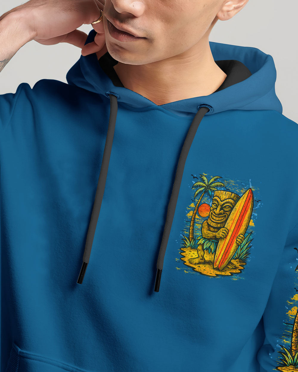 BLISSCORNERS I'M ON ISLAND TIME TIKI ALL OVER PRINT