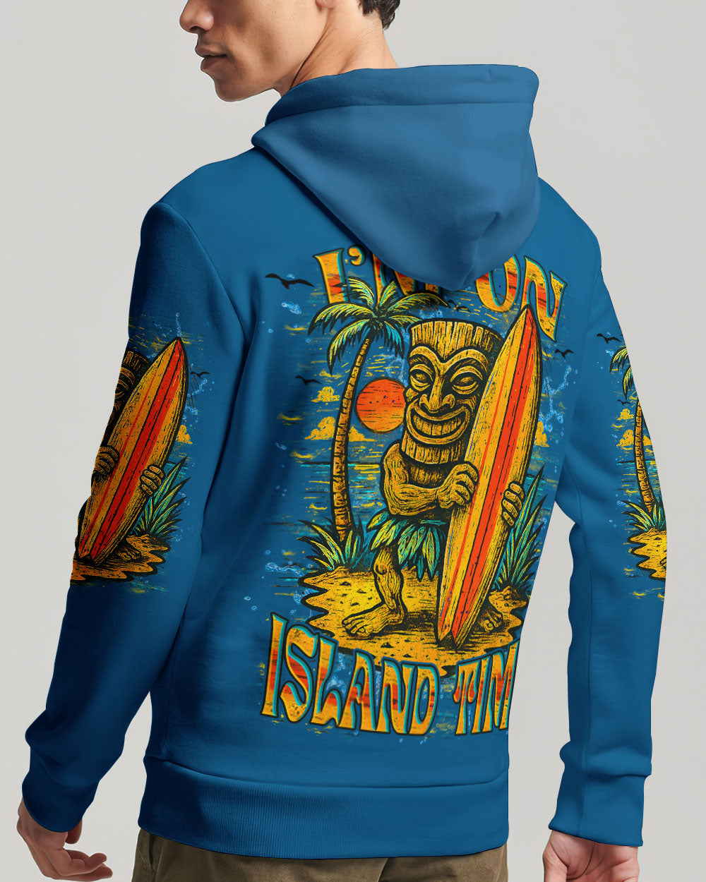 BLISSCORNERS I'M ON ISLAND TIME TIKI ALL OVER PRINT
