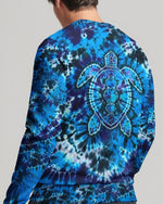 BLISSCORNERS BLUE TURTLE TIE DYE ALL OVER PRINT