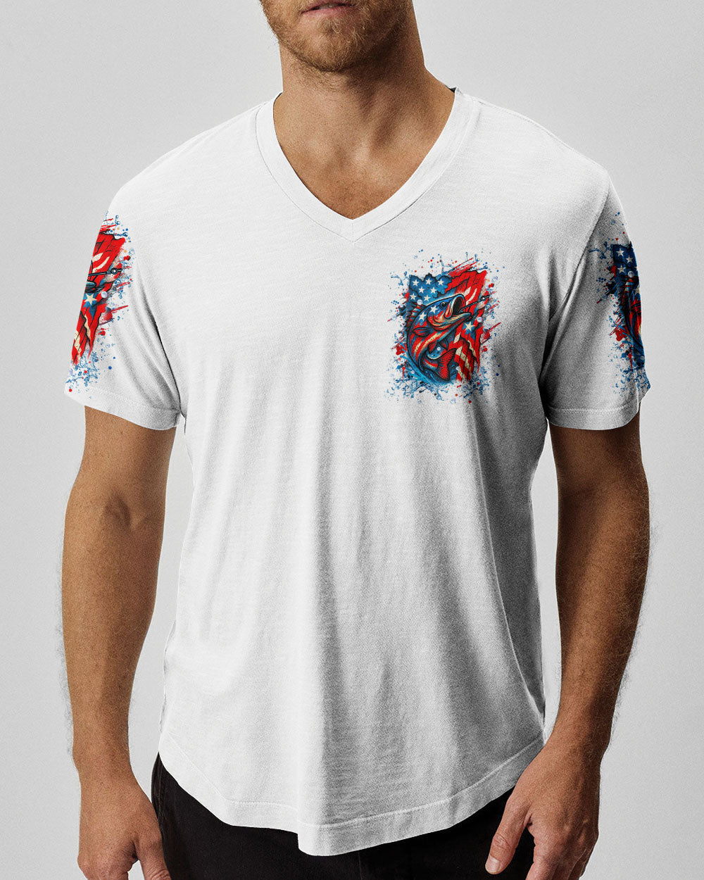 BLISSCORNERS LIVE FREE AND FISH HARD ALL OVER PRINT