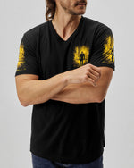 BLISSCORNERS AND INTO THE FOREST I GO BIGFOOT ALL OVER PRINT