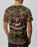 BLISSCORNERS NO BRAGGING UNTIL YOU'RE DRAGGING HUNTING ALL OVER PRINT