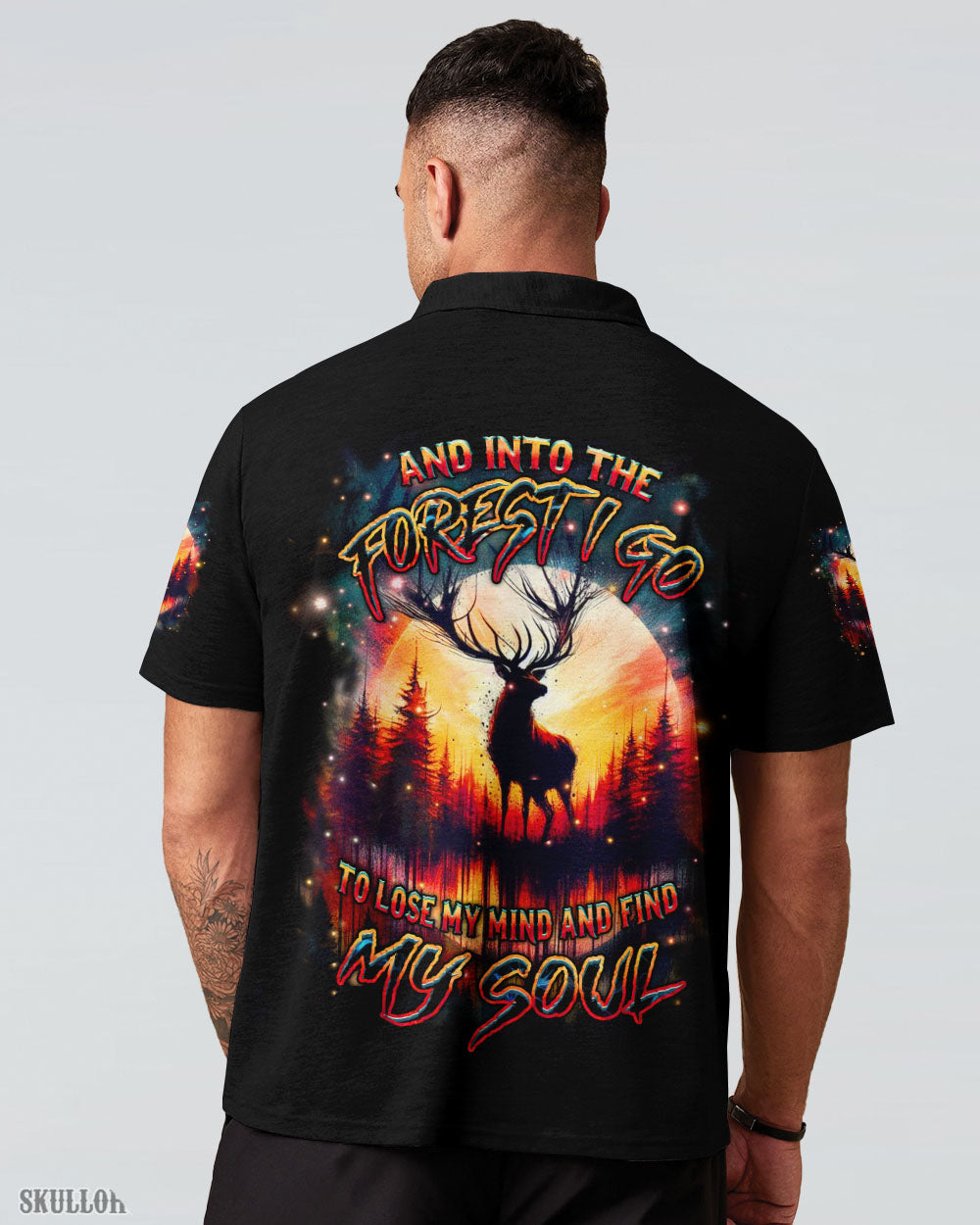 BLISSCORNERS AND INTO THE FOREST I GO ALL OVER PRINT