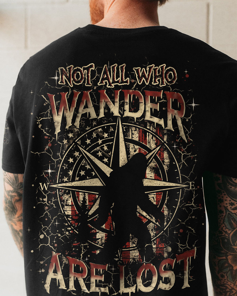 BLISSCORNERS NOT ALL WHO WANDER ARE LOST ALL OVER PRINT