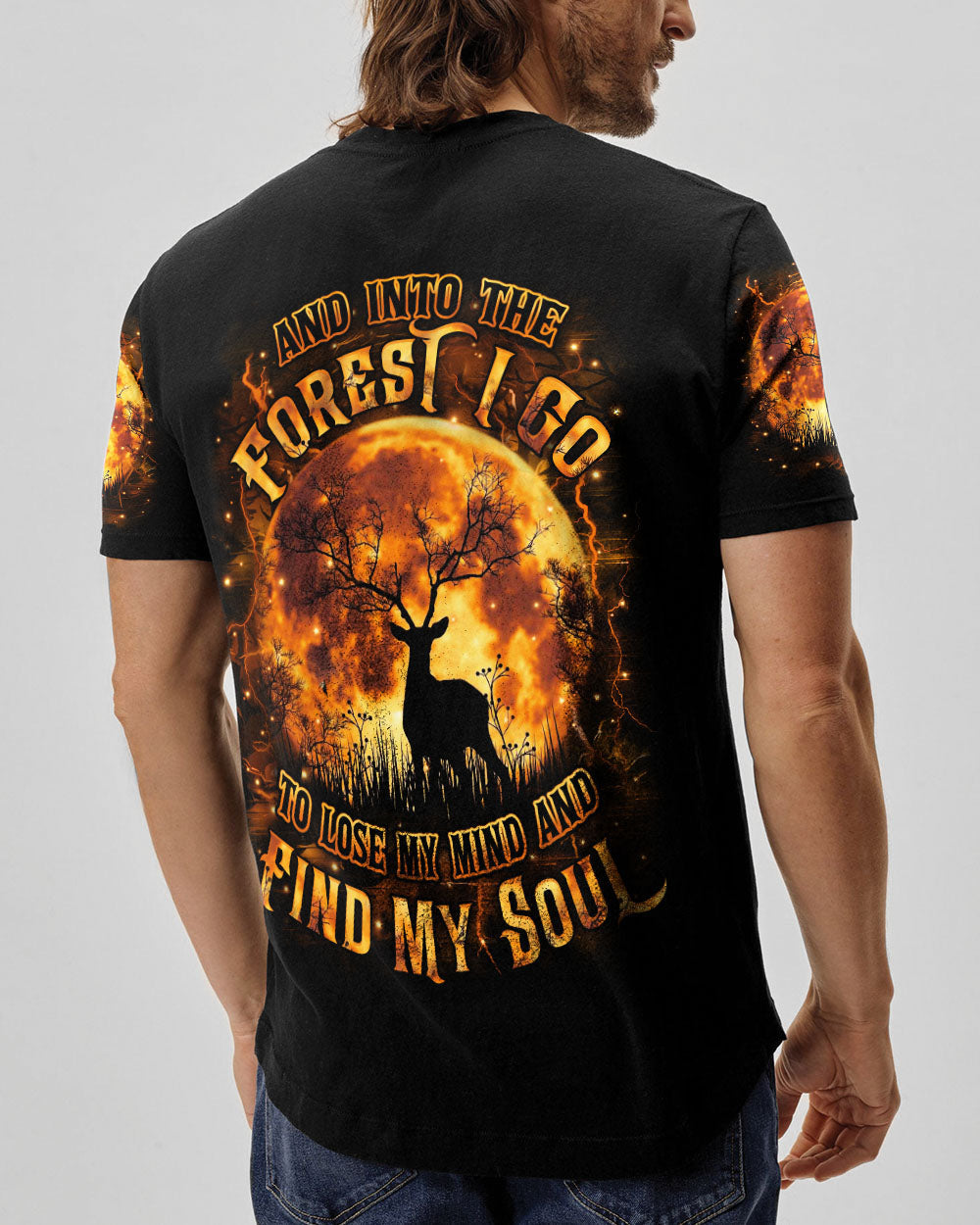 BLISSCORNERS AND INTO THE FOREST I GO ALL OVER PRINT