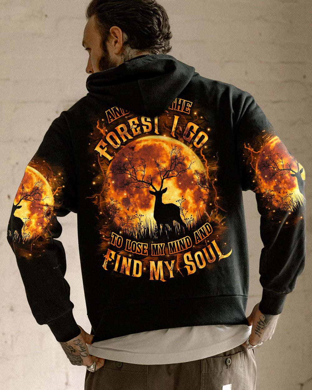 BLISSCORNERS AND INTO THE FOREST I GO ALL OVER PRINT