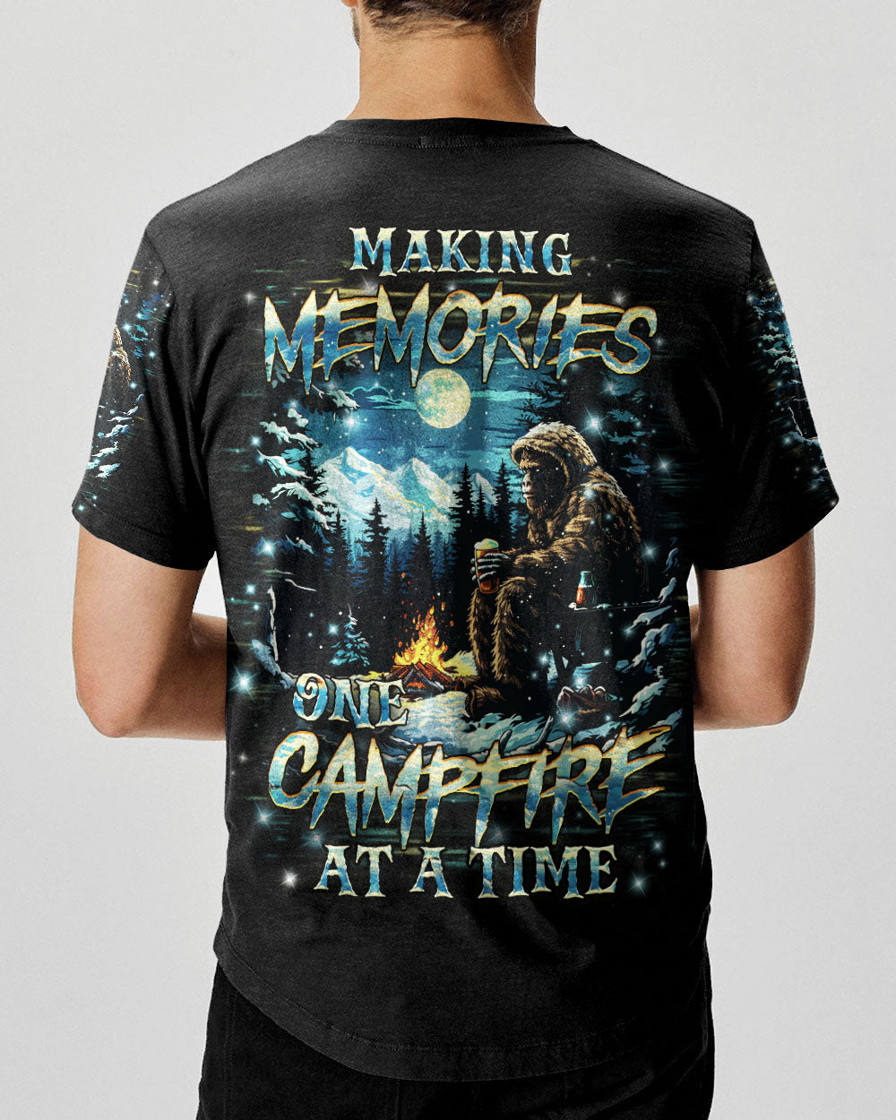 BLISSCORNERS MAKING MEMORIES ONE CAMPFIRE AT A TIME BIGFOOT ALL OVER PRINT