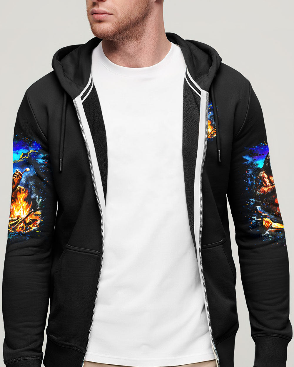 BLISSCORNERS MAKING MEMORIES ONE CAMPFIRE AT A TIME BIGFOOT ALL OVER PRINT