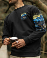 BLISSCORNERS AND INTO THE FOREST I GO BIGFOOT ALL OVER PRINT