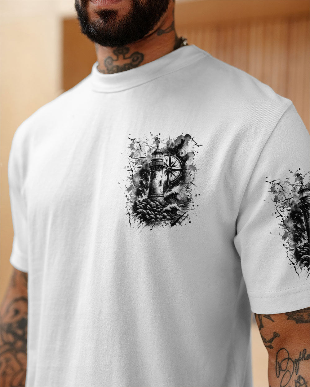 BLISSCORNERS NOT ALL WHO WANDER ARE LOST ALL OVER PRINT